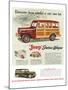 Jeep Station Wagon - Discover-null-Mounted Art Print