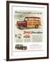 Jeep Station Wagon - Discover-null-Framed Art Print