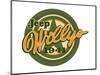 Jeep Willys 1941-null-Mounted Art Print