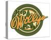 Jeep Willys 1941-null-Stretched Canvas