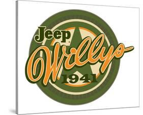 Jeep Willys 1941-null-Stretched Canvas