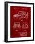 Jeep Wrangler 1997 Patent-Cole Borders-Framed Art Print