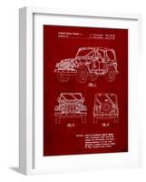 Jeep Wrangler 1997 Patent-Cole Borders-Framed Art Print