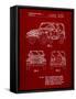 Jeep Wrangler 1997 Patent-Cole Borders-Framed Stretched Canvas