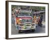 Jeepney, Tagbilaran City, Bohol Island, the Philippines, Southeast Asia-De Mann Jean-Pierre-Framed Photographic Print