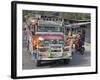 Jeepney, Tagbilaran City, Bohol Island, the Philippines, Southeast Asia-De Mann Jean-Pierre-Framed Photographic Print