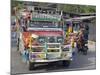 Jeepney, Tagbilaran City, Bohol Island, the Philippines, Southeast Asia-De Mann Jean-Pierre-Mounted Photographic Print