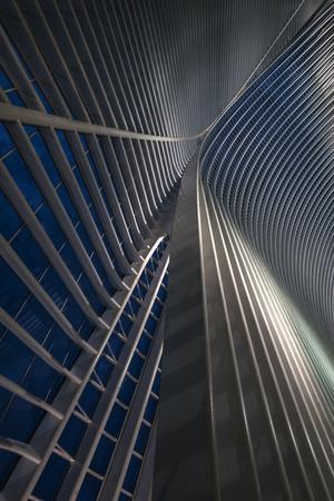 Calatrava lines at the blue hour