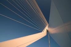 Calatrava lines at the blue hour-Jef Van den-Photographic Print