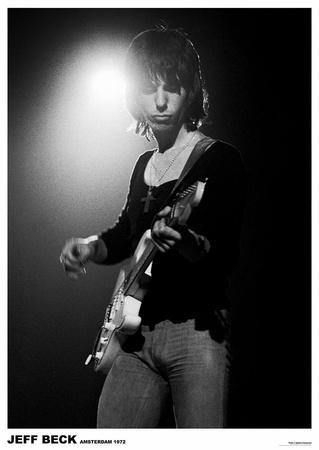 ジェフベック　ポスター　ビンテージ ポスター☆ジェフ・ベック（Jeff Beck）1976 カリフォルニア