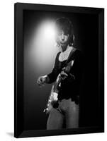 Jeff Beck Amsterdam 1972-null-Framed Poster