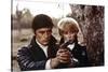 Jeff by JeanHerman with Alain Delon and Mireille Darc, 1968 (photo)-null-Stretched Canvas