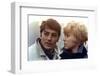 Jeff by JeanHerman with Alain Delon and Mireille Darc, 1968 (photo)-null-Framed Photo