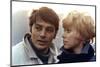 Jeff by JeanHerman with Alain Delon and Mireille Darc, 1968 (photo)-null-Mounted Photo