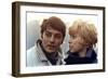 Jeff by JeanHerman with Alain Delon and Mireille Darc, 1968 (photo)-null-Framed Photo