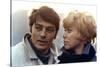 Jeff by JeanHerman with Alain Delon and Mireille Darc, 1968 (photo)-null-Stretched Canvas