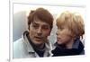 Jeff by JeanHerman with Alain Delon and Mireille Darc, 1968 (photo)-null-Framed Photo