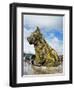 Jeff Koons "Puppy",1992, Stainless Steel, Guggenheim Museum-Christopher Rennie-Framed Photographic Print