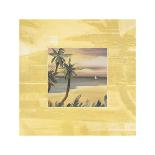 Breezy Palms, no. 1-Jeff Surret-Framed Art Print