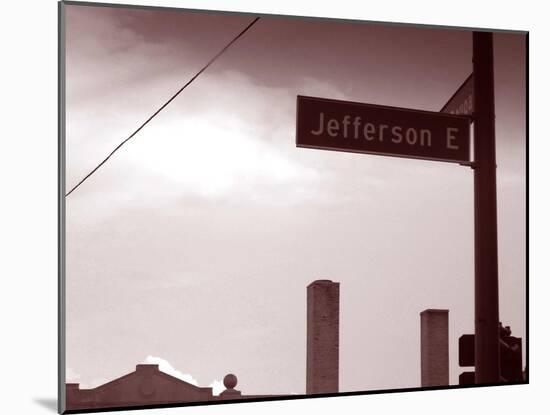 Jefferson Avenue-NaxArt-Mounted Art Print