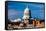 JEFFERSON CITY - MISSOURI - Missouri state capitol building in Jefferson City-null-Framed Stretched Canvas