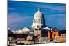 JEFFERSON CITY - MISSOURI - Missouri state capitol building in Jefferson City-null-Mounted Photographic Print