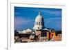 JEFFERSON CITY - MISSOURI - Missouri state capitol building in Jefferson City-null-Framed Photographic Print