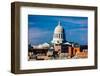 JEFFERSON CITY - MISSOURI - Missouri state capitol building in Jefferson City-null-Framed Photographic Print