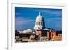 JEFFERSON CITY - MISSOURI - Missouri state capitol building in Jefferson City-null-Framed Photographic Print