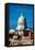 JEFFERSON CITY - MISSOURI - Missouri state capitol building in Jefferson City-null-Framed Stretched Canvas