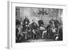 Jefferson Davis, Cabinet of the Confederate States-Science Source-Framed Giclee Print