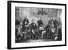 Jefferson Davis, Cabinet of the Confederate States-Science Source-Framed Giclee Print