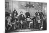 Jefferson Davis, Cabinet of the Confederate States-Science Source-Mounted Giclee Print