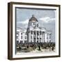 Jefferson Davis Inaugurated as President of the Confederate States of America, c.1861-null-Framed Giclee Print