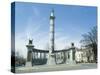 Jefferson Davis, Monument Boulevard, Richmond, Virginia, USA-Ethel Davies-Stretched Canvas