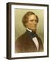 Jefferson Davis, President of the Confederacy-Science Source-Framed Giclee Print