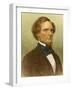 Jefferson Davis, President of the Confederacy-Science Source-Framed Giclee Print