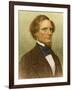 Jefferson Davis, President of the Confederacy-Science Source-Framed Giclee Print