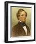 Jefferson Davis, President of the Confederacy-Science Source-Framed Premium Giclee Print