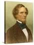 Jefferson Davis, President of the Confederacy-Science Source-Stretched Canvas