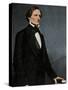 Jefferson Davis, President of the Confederacy-Science Source-Stretched Canvas