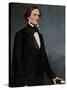 Jefferson Davis, President of the Confederacy-Science Source-Stretched Canvas