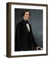 Jefferson Davis, President of the Confederacy-Science Source-Framed Giclee Print