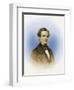 Jefferson Davis, President of the Confederacy-Science Source-Framed Giclee Print
