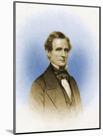 Jefferson Davis, President of the Confederacy-Science Source-Mounted Giclee Print