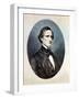 Jefferson Davis, President of the Confederate (Southern) States-Thomas Hicks-Framed Giclee Print