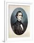 Jefferson Davis, President of the Confederate (Southern) States-Thomas Hicks-Framed Giclee Print