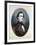 Jefferson Davis, President of the Confederate (Southern) States-Thomas Hicks-Framed Giclee Print
