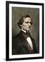 Jefferson Davis, President of the Confederate States of America-null-Framed Giclee Print