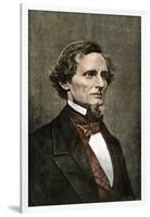 Jefferson Davis, President of the Confederate States of America-null-Framed Giclee Print